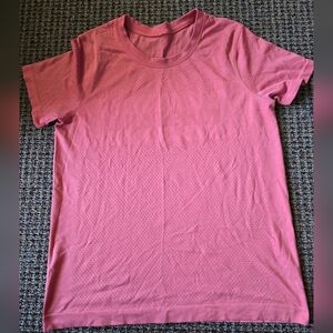 lululemon athletica Pink Short Sleeve Tee